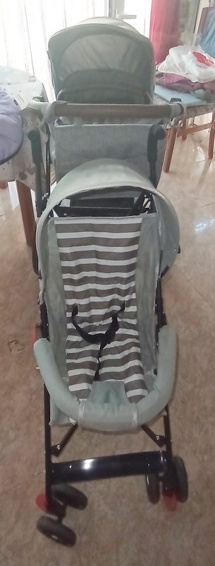 Cochecito Kinderkraft Movv +Sillita plegable+Saco