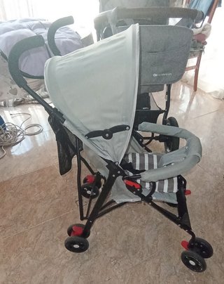 Cochecito Kinderkraft Movv +Sillita plegable+Saco