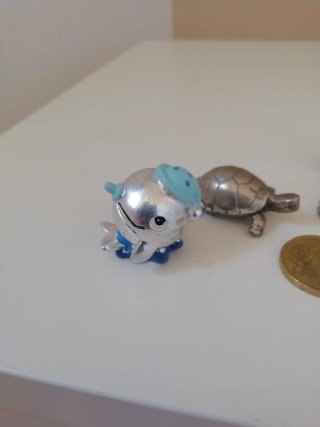 Lotto 4 miniature argentate