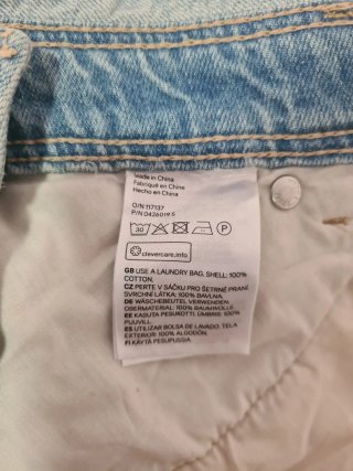 Peto - mono vaquero claro H&M talla 38