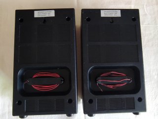 Altavoces negros