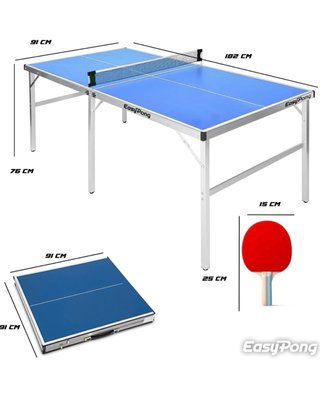 Mesa Ping Pong Plegable EasyPong 182x91cm