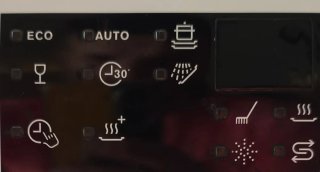 Lavavajillas con programas ECO y AUTO