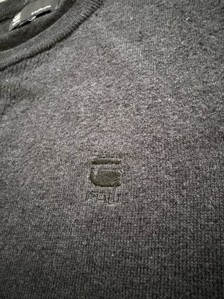Jersey G-Star RAW Hombre Talla M Gris