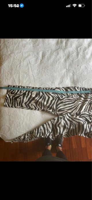 Pantalón cebra Pull&Bear