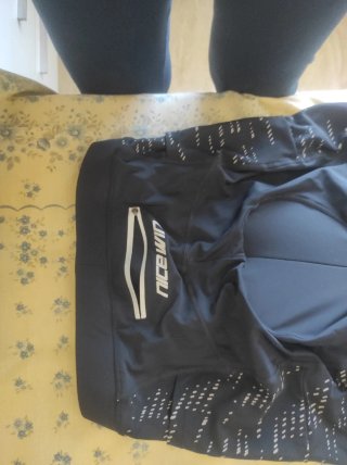 Culote Ciclismo Talla L Negro y Gris mujer