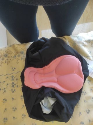 Culote Ciclismo Talla L Negro y Gris mujer