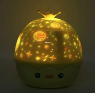 Proyector luz nocturna infantil pollito