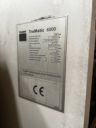 Punzonadora con LASER TruMatic 6000