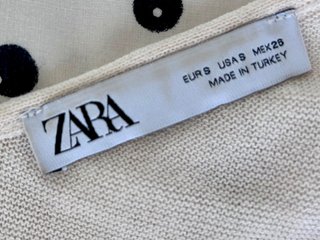 Top tirantes Beige doble capa de Zara. Talla S