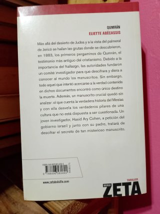 Libro "Qumrán" de Eliette Abécassis