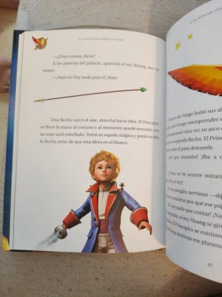 Libro "El principito" Los planetas del Tiempo