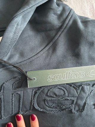 Sudadera Scuffers Raw Blue