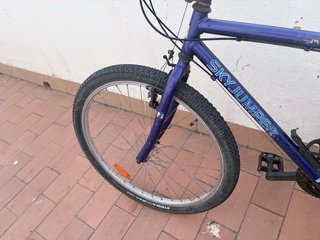 Bicicleta SKYJUMPER Morada