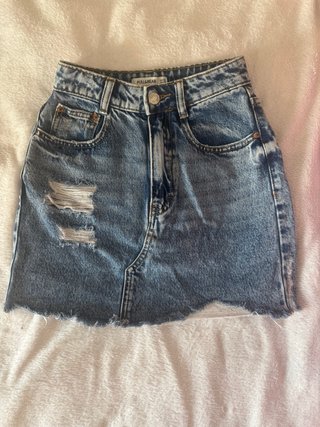 Falda vaquera mini Pull&Bear