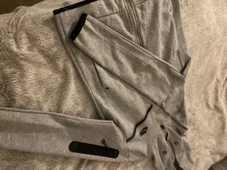Sudadera Nike Gris con Cremallera