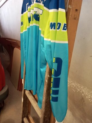 Equipación motocross vintage M Robert MRT
