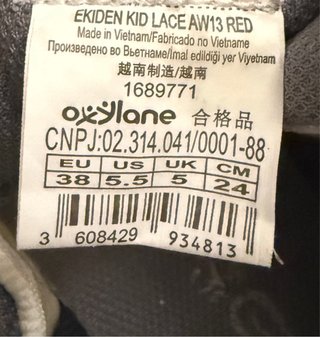 Zapatillas deportivas Oxelo Talla 38