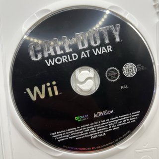 Call of Duty World at War Wii
