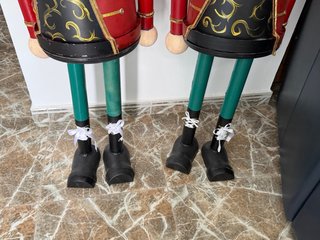 2 Cascanueces Navideños Gigantes