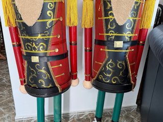 2 Cascanueces Navideños Gigantes