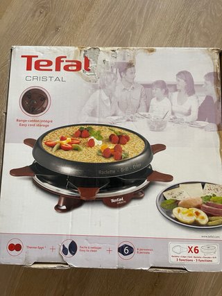Raclette Tefal 6 personas
