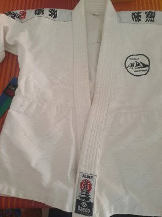 Pantalón Judo Daedo Silver 120 cm