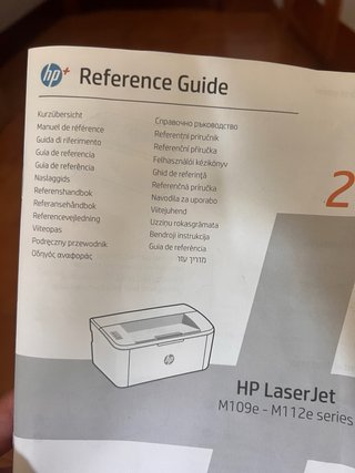 Stampante HP Laser Jet M110we Bianca