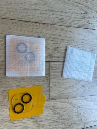 2 x Protezione lente fotocamera per iPhone 13 Mini Nuovo