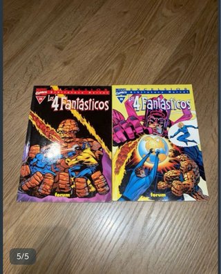 COMICS/TEBEOS FORUM BM-LOS 4 FANTÁSTICOS