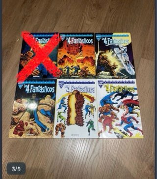COMICS/TEBEOS FORUM BM-LOS 4 FANTÁSTICOS