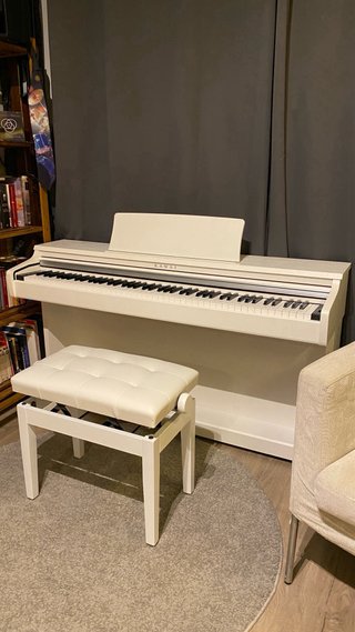 Piano Digital Kawai KDP 120 Blanco (como nuevo)