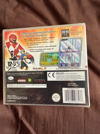 Power Rangers Super Legends Nintendo DS precintado