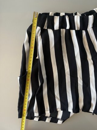 Zara Pantaloncini Donna Neri e Multicolore