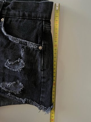 Zara Pantaloncini Donna Neri e Multicolore