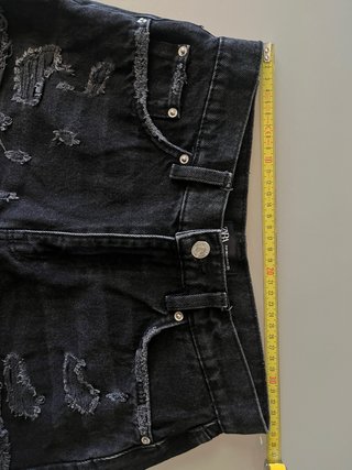 Zara Pantaloncini Donna Neri e Multicolore