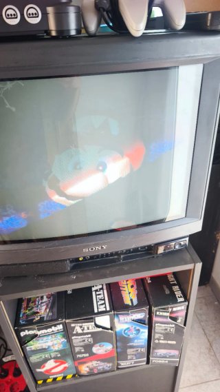 Nintendo 64 + 2 controller + Mario 64
