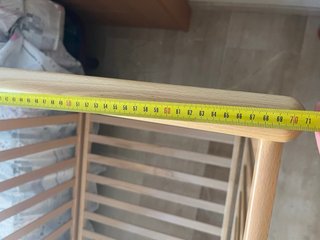 Cuna de madera para bebé