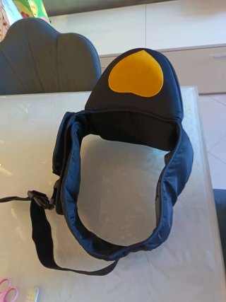 Marsupio neonato con seggiolino da cintura