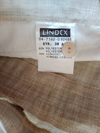 2 Pantalones Lino Mujer Talla 40/39
