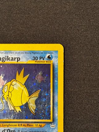 Carta Pokémon Shining Magikarp 66/64 Neo Revelatio