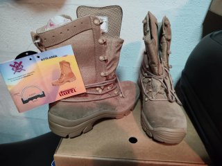 Botas Aridas Talla 40 Beige/Marrón
