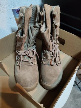 Botas Aridas Talla 40 Beige/Marrón