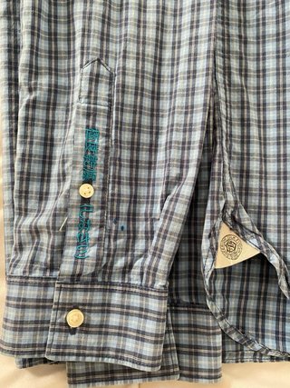 Camisa Superdry cuadros azul