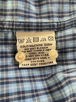 Camisa Superdry cuadros azul