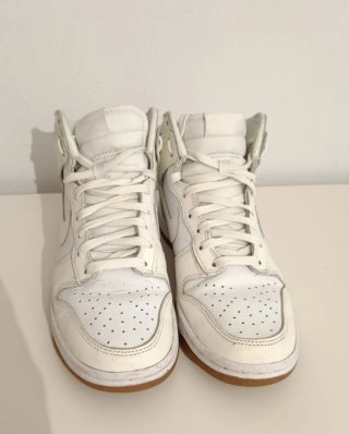 Nike Dunk High T38 Blancas/Amarillas