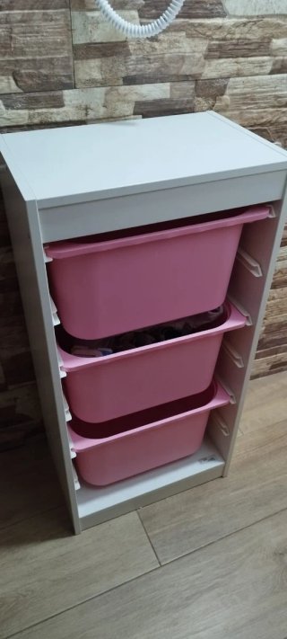 Mueble Organizador Ikea Cajones Grandes Rosa