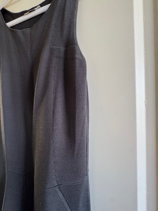 Vestido gris Calvin Klein