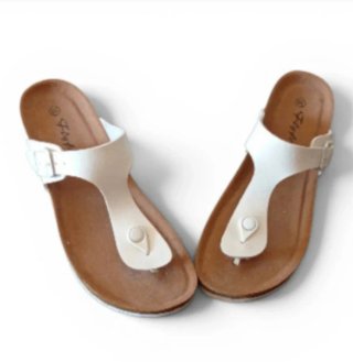 Sandali infradito donna.Plantare anatomico sughero