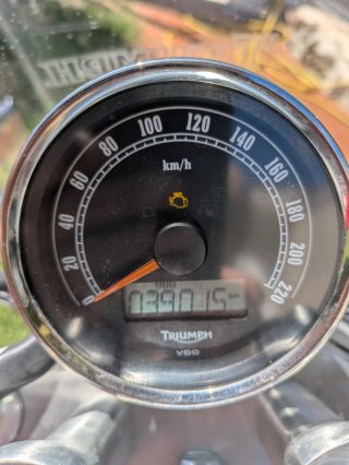 Triumph Speedmaster Negra